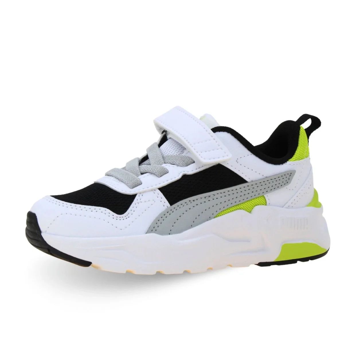 Puma Trinity 2 Bianco Nero Scarpe Bambino Sportive Sneakers 403704 13