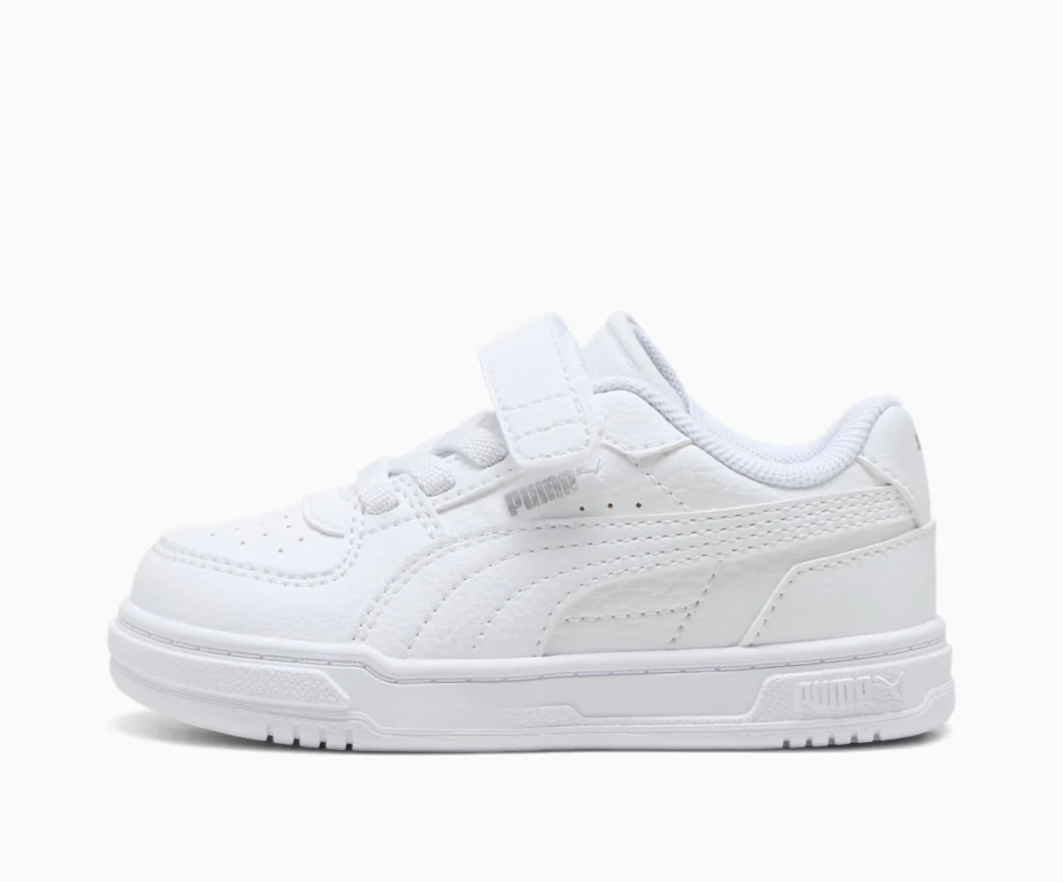 Puma Caven III Bianco Scarpe Infant Bambino Sportive Sneakers 406247 01