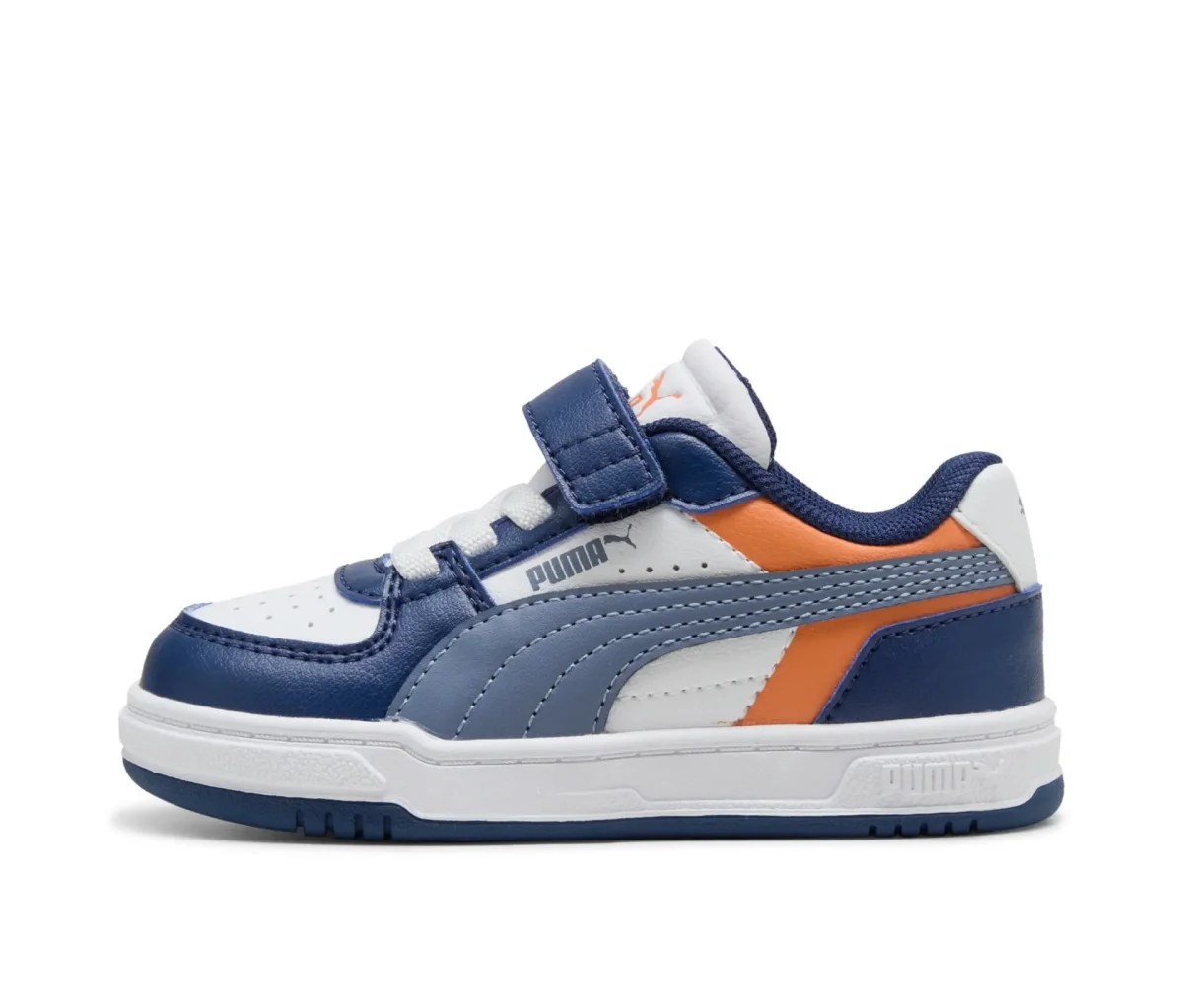 Puma Caven III Blu Bianco Scarpe Infant Bambino Sportive Sneakers 406892 01