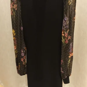 TWIN-SET ABITO TUBOLARE NERO