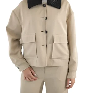 Giacca con colletto rimovibile – Tensione In
