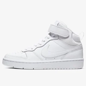 Nike Court Borough Mid Bianco Scarpe Ragazzo Donna Sportive Sneakers CD7782 100